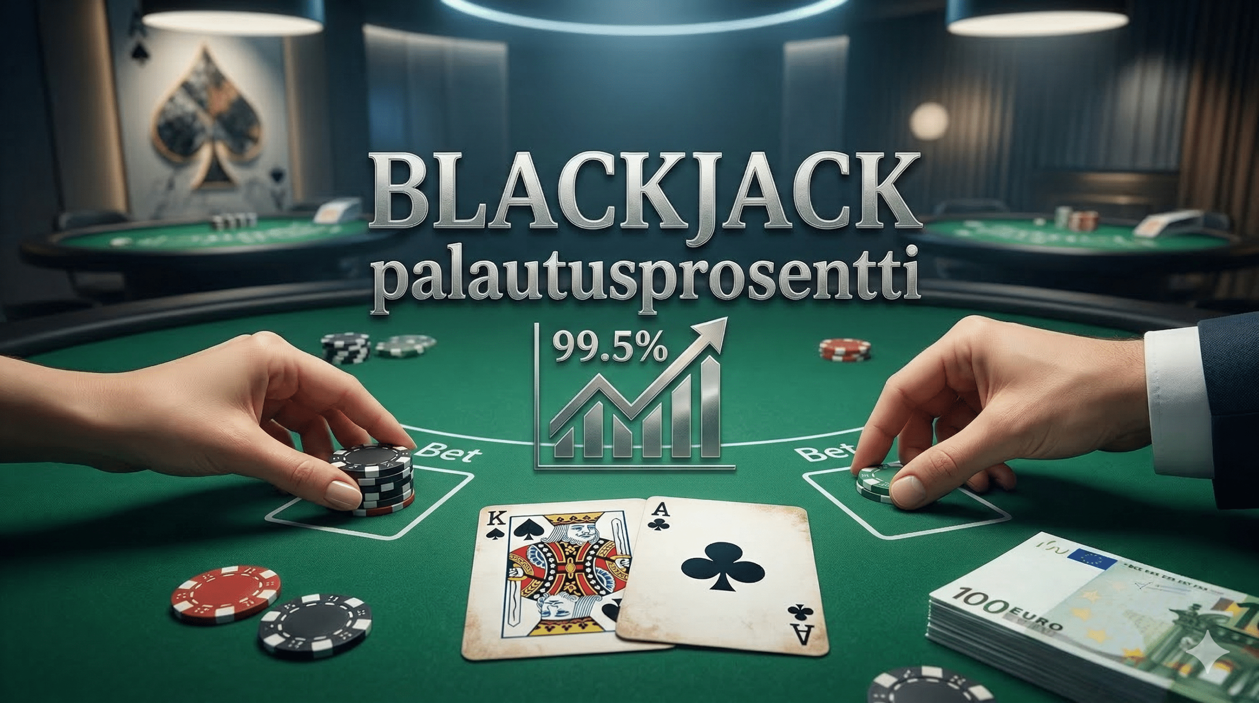 blackjack palautusprosentti