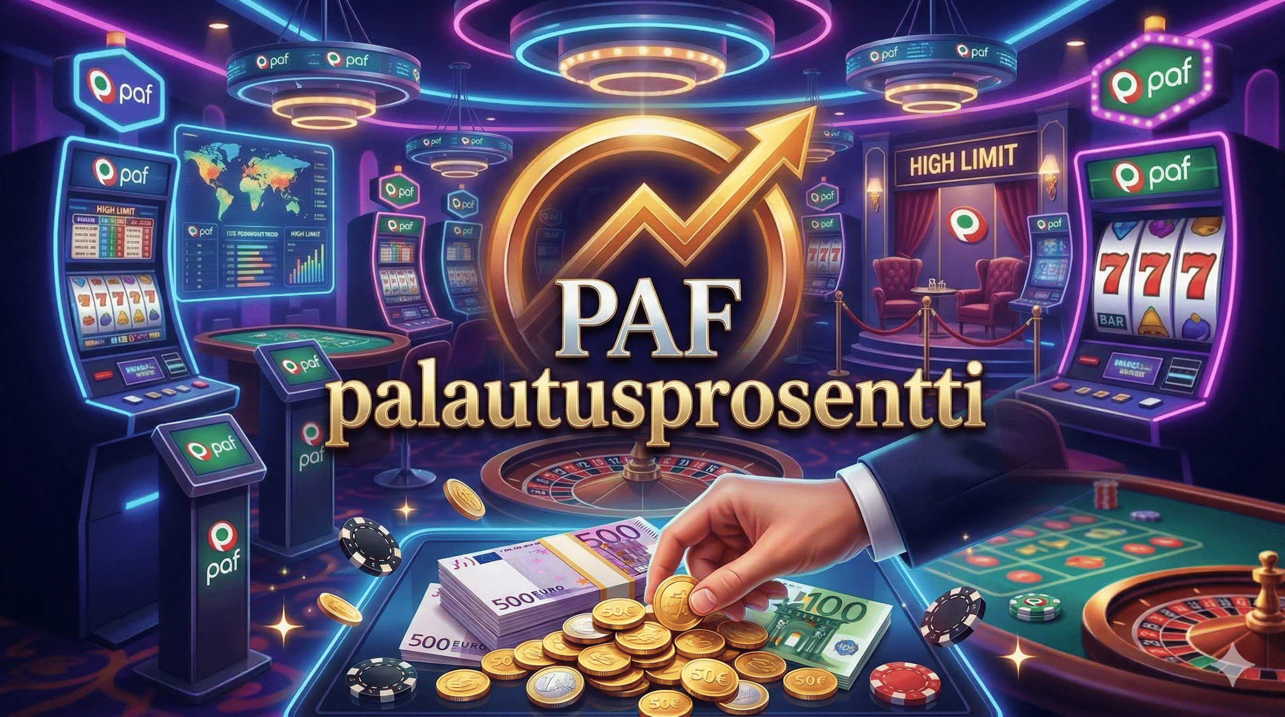 paf palautusprosentti